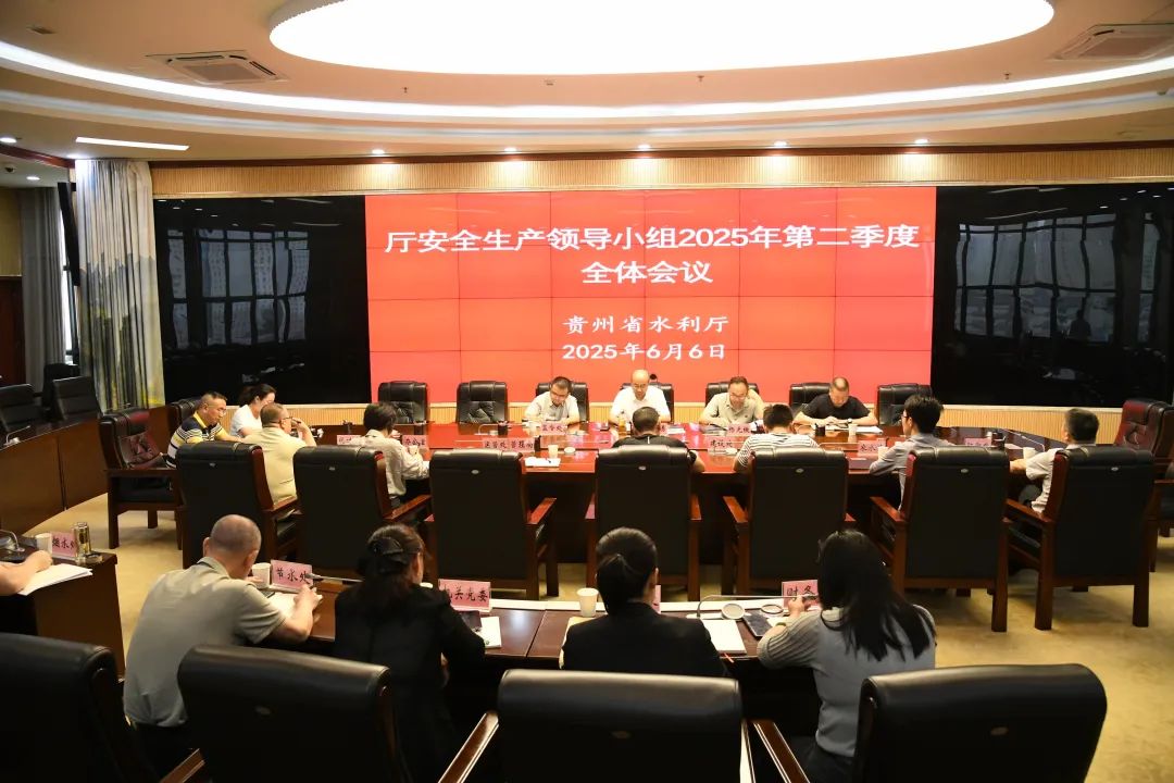 省水利厅召开安全生产领导小组2025年第二季度全体会议